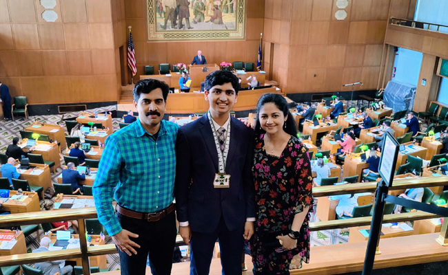 2023 OSCF State Chess Champions’ Visit to the Oregon State Legislative Assembly